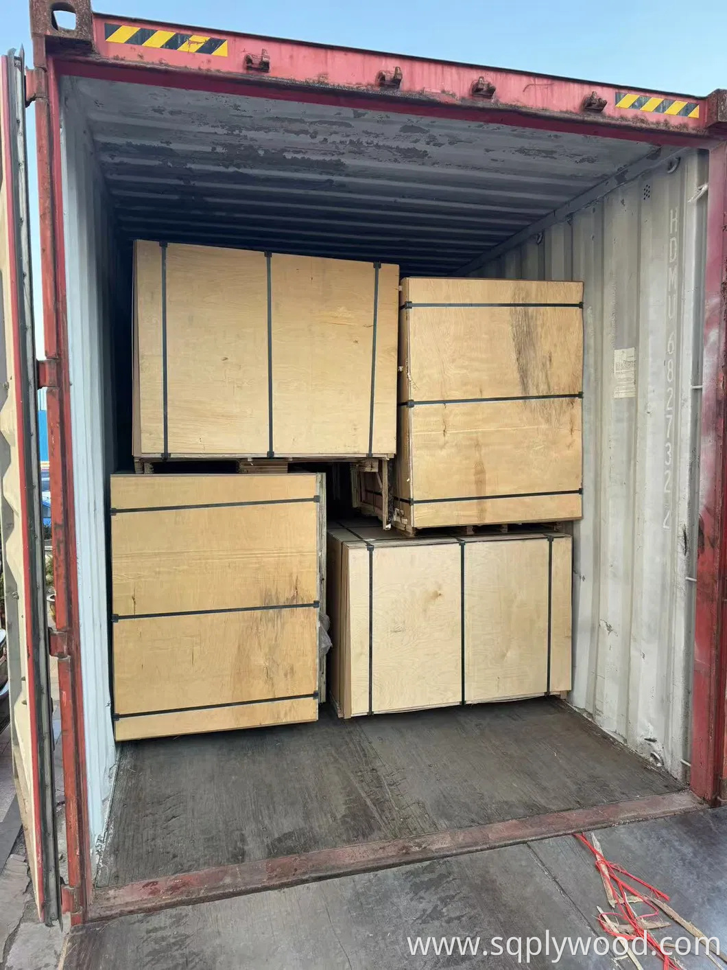 9/12/18mm Melamine Film Faced Poplar Pine Birch Marine Laminated Veneer Shuttering Plywood